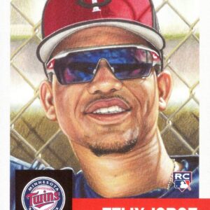 2018 Topps Living Set Baseball #116 Felix Jorge Rookie Card Minnesota Twins - Only 3,472 made!