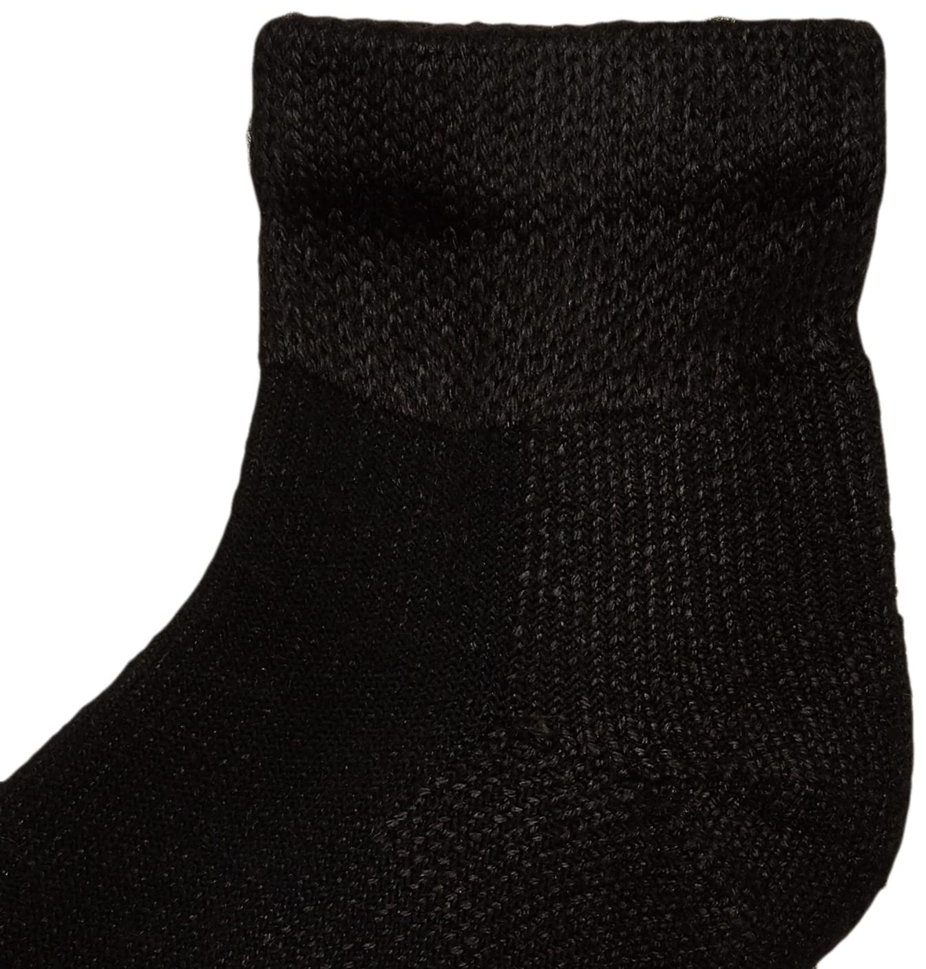 Thorlos Unisex-Adult JMX Maximum Cushion Ankle Running Socks, (1 Pair), Black, Large