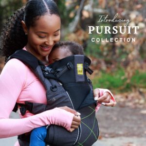 LÍLLÉbaby 6-in-1 Pursuit All Seasons Ergonomic 6-in-1 Baby Carrier Newborn to Toddler - with Lumbar Support - for Children 7-45 Pounds - 360 Degree Baby Wearing - Graphite