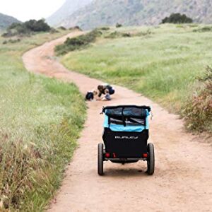 Burley D'Lite X, 2 Seat Kids Bike Trailer & Stroller