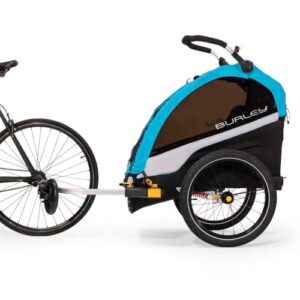 Burley D'Lite X, 2 Seat Kids Bike Trailer & Stroller