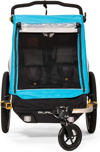 Burley D'Lite X, 2 Seat Kids Bike Trailer & Stroller