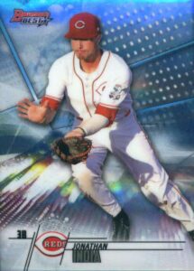 2018 bowman's best #tp-14 jonathan india cincinnati reds baseball card