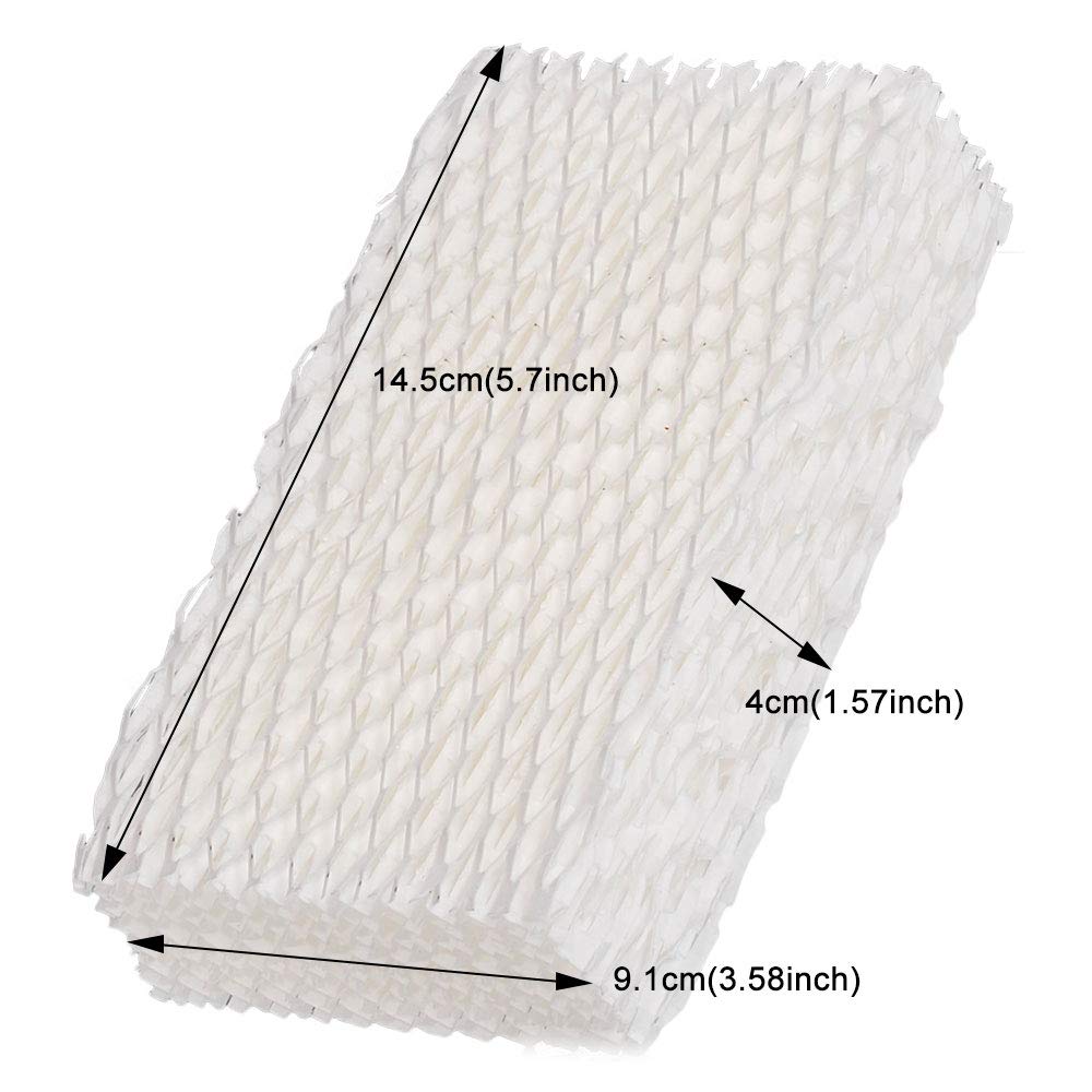 SaferCCTV WF813 Humidifier Filters, Replacement Humidifier Wick Filters Compatible with ReliOn WF813 HC832, DH-830 / DH830 Series Cool Moisture Humidifier (3pc)
