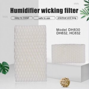 SaferCCTV WF813 Humidifier Filters, Replacement Humidifier Wick Filters Compatible with ReliOn WF813 HC832, DH-830 / DH830 Series Cool Moisture Humidifier (3pc)