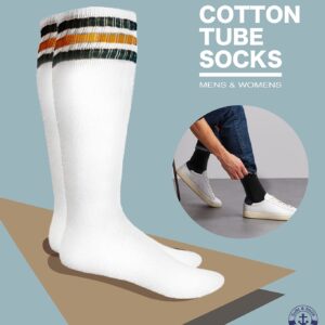 Yacht & Smith Men's & Women's Wholesale Bulk Cotton Tube Socks, Referee Style, by SOCKS'NBULK