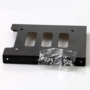 WOIWO Hard Disk Bracket 2.5 Turn 3.5 Hard Disk Rack Solid State Disk SSD Bracket with 8 Screws