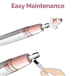 Finishing Touch Flawless Brows Remover, Electric Eyebrow Razor for Women with LED Light for Instant and Painless Hair Removal