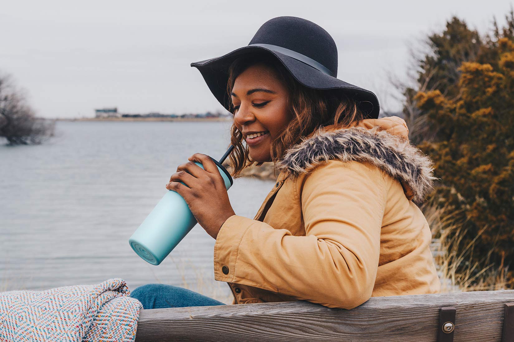 Simple Modern Insulated Tumbler with Lid and Straw | Iced Coffee Cup Reusable Stainless Steel Water Bottle Travel Mug | Gifts for Women Men Her Him | Classic Collection | 20oz | Carrara Marble