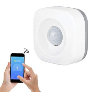 Sonew Pir Motion Sensor,Infrared Motion Detector with All-Round, Blindspot- Coverage for Indoor or Outdoor Use