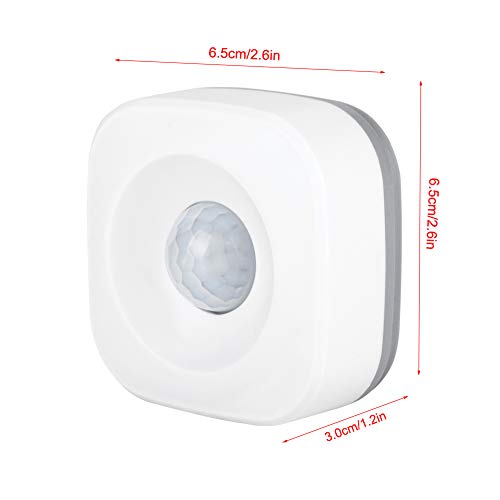 Sonew Pir Motion Sensor,Infrared Motion Detector with All-Round, Blindspot- Coverage for Indoor or Outdoor Use