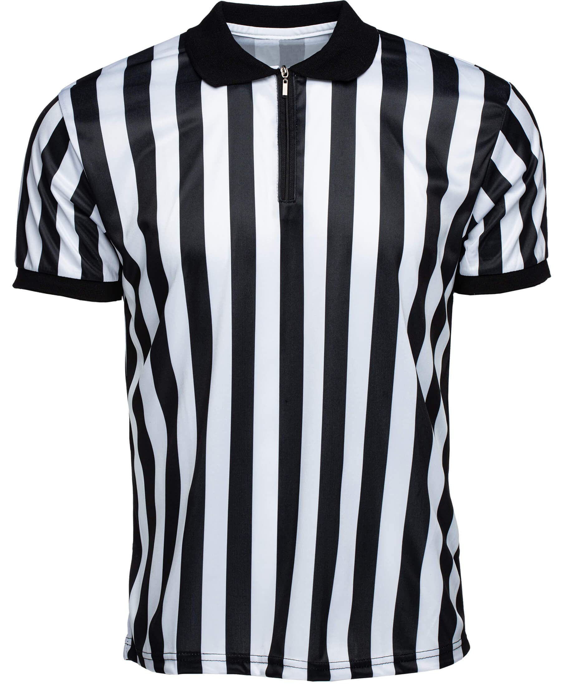 Murray Sporting Goods Collared Referee Shirt | Men’s Official Short Sleeve Pro-Style Collar Officiating Referee Shirt for Football, Basketball, Wrestling & Volleyball (Medium)