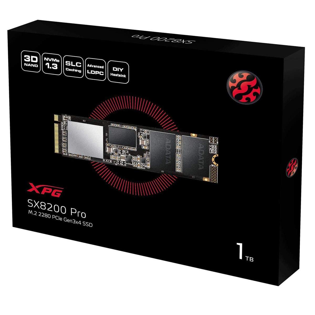 ADATA Synnex Information Technologies Dropship XPG SX8200 Pro 1TB SSD 2.5 Inches ASX8200PNP-1TT-C