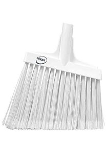 vikan flagged, soft angled broom white, one size, multi