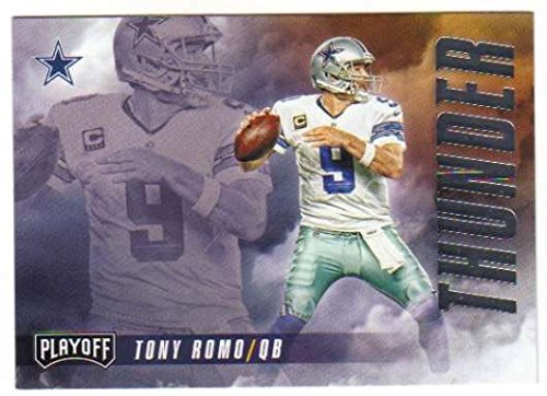 2016 Panini Playoff Thunder and Lightning #9 Dez Bryant/Tony Romo Dallas Cowboys NFL Football Trading Card