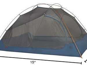 Kelty Dirt Motel Backpacking Shelter with DAC Poles, Lightweight Thru Hiking and Camping Tent, 2 Vestibule Freestanding, 2-Person