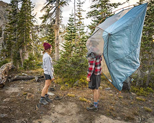 Kelty Dirt Motel Backpacking Shelter with DAC Poles, Lightweight Thru Hiking and Camping Tent, 2 Vestibule Freestanding, 2-Person