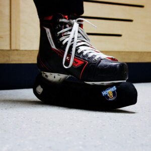 Howies Skate Guard Soakers (Black, Senior) Ice Hockey Blade Cover