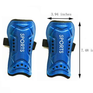 CDOFFICE 3 Pair Youth Soccer Shin Guards Kids Soccer Shin Pads with 3 Pair Soccer Socks for 5-12 Years Old Boys Girls Children Teenagers