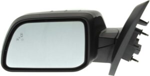 kool-vue mirror driver side compatible with 2011-2014 ford edge, fits 2011-2015 lincoln mkx power glass, heated, with memory, with puddle light - fo1320503