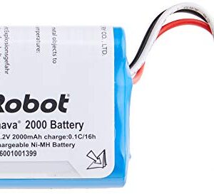 iRobot Braava Authentic Replacement Parts - 2000 mAh NiMH Battery for Braava® 380t and Mint 5200