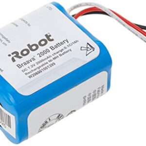 iRobot Braava Authentic Replacement Parts - 2000 mAh NiMH Battery for Braava® 380t and Mint 5200