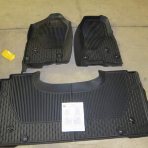 2019 Dodge Ram DT Crew Cab Black All Weather Slush Mats Floor Liner Mopar OEM