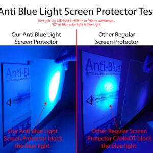 Premium Anti Blue Light and Anti Glare Screen Protector (3 Pack) for 24 Inches Widescreen Desktop Monitor. Filter Out Blue Light and Relieve Computer Eye Strain to Help You Sleep Better