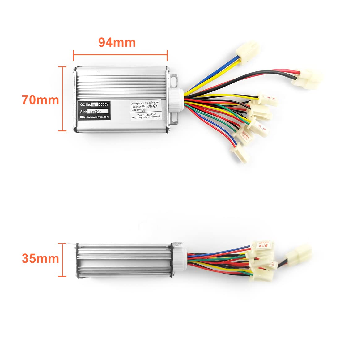 36V 48V 1000W Scooter Brush Motor Controller Motor Controller for Tricycle Scooter Brushed Controller (36V1000W)