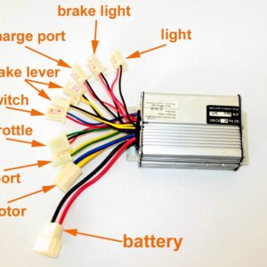 36V 48V 1000W Scooter Brush Motor Controller Motor Controller for Tricycle Scooter Brushed Controller (36V1000W)