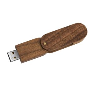 GARRULAX USB Flash Drive, Wooden 8GB / 16GB / 32GB USB2.0 USB Memory Stick Date Storage Pendrive Thumb Drive(8GB, Walnut Wood)