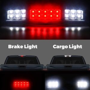 ISSYAUTO 3rd Brake Light Compatible with 2004-2008 F150 Third Brake Light LED High Mount Stop Light