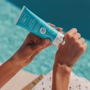 Ethical Zinc Mineral Sport Sunscreen Natural Zinc Oxide Physical SPF 50+ Water Resistant, Sensitive Skin, Reef Safe, Made in Australia, Broad Spectrum Protection, Suitable for Kids, Face and Body