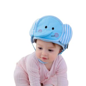 Baby Safety Helmet Head Protection Toddler Kids Adjustable Soft Headguard for Walking Crawling