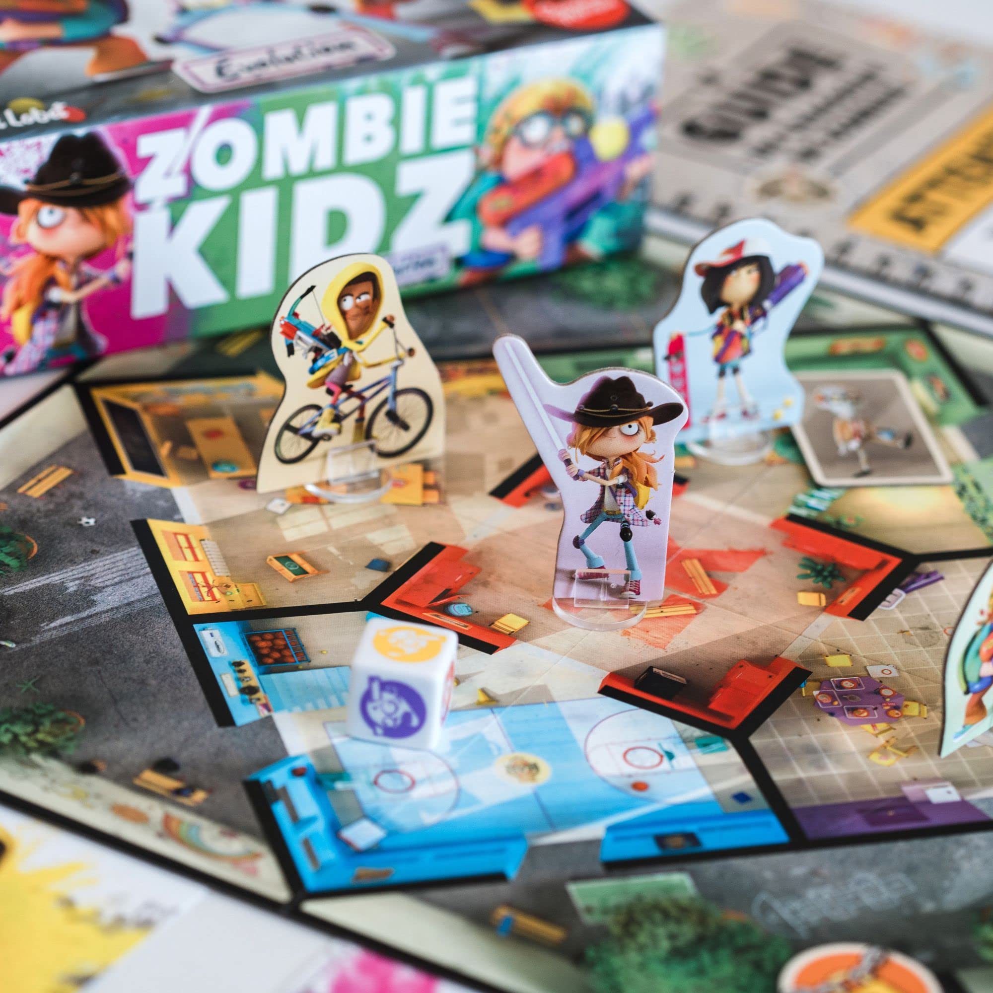 Zombie Kidz Evolution | Cooperative Game for Kids and Families | Ages 7+ | 2 to 4 Players | 15 Minutes