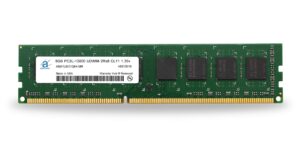 adamanta 8gb (1x8gb) ddr3/ddr3l 1600mhz pc3l-12800 unbuffered non-ecc udimm 2rx8 1.35v cl11 desktop memory upgrade dram ram