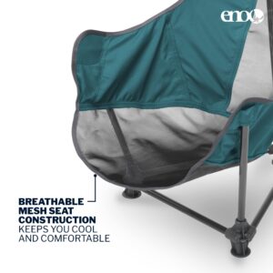 ENO, Eagles Nest Outfitters Lounger SL Camping Chair, Outdoor Lounge Chair, Seafoam