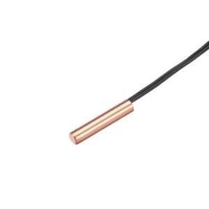 uxcell 5 Pcs 15K NTC Thermistor Probe 15.7 Inch Copper Sensitive Temperature Temp Sensor for Air Conditioner