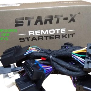 Start-X Remote Starter Kit for Ford F-150 11-14 || F-250 11-16 || F-350 11-16 || F-450 11-16 || F-550 11-16 || Edge 11-14 || Expedition 15–17 || Explorer || Completely Plug N Play, No Wire Splicing.