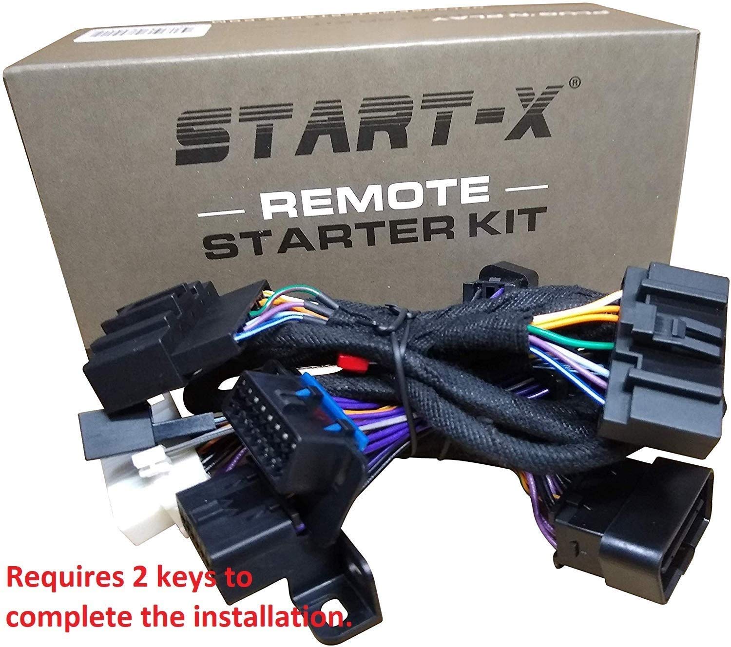 Start-X Remote Starter Kit for Ford F-150 11-14 || F-250 11-16 || F-350 11-16 || F-450 11-16 || F-550 11-16 || Edge 11-14 || Expedition 15–17 || Explorer || Completely Plug N Play, No Wire Splicing.