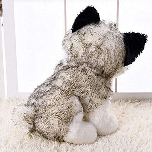 Plush Husky Dog Stuffed Animal Puppy Toys GiftsPuppy plush doll dog simulation doll, soft decorations and lovely gifts for girls and boys on birthdays and children's day