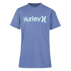 hurley boys one and only graphic t-shirt, delft heather, l