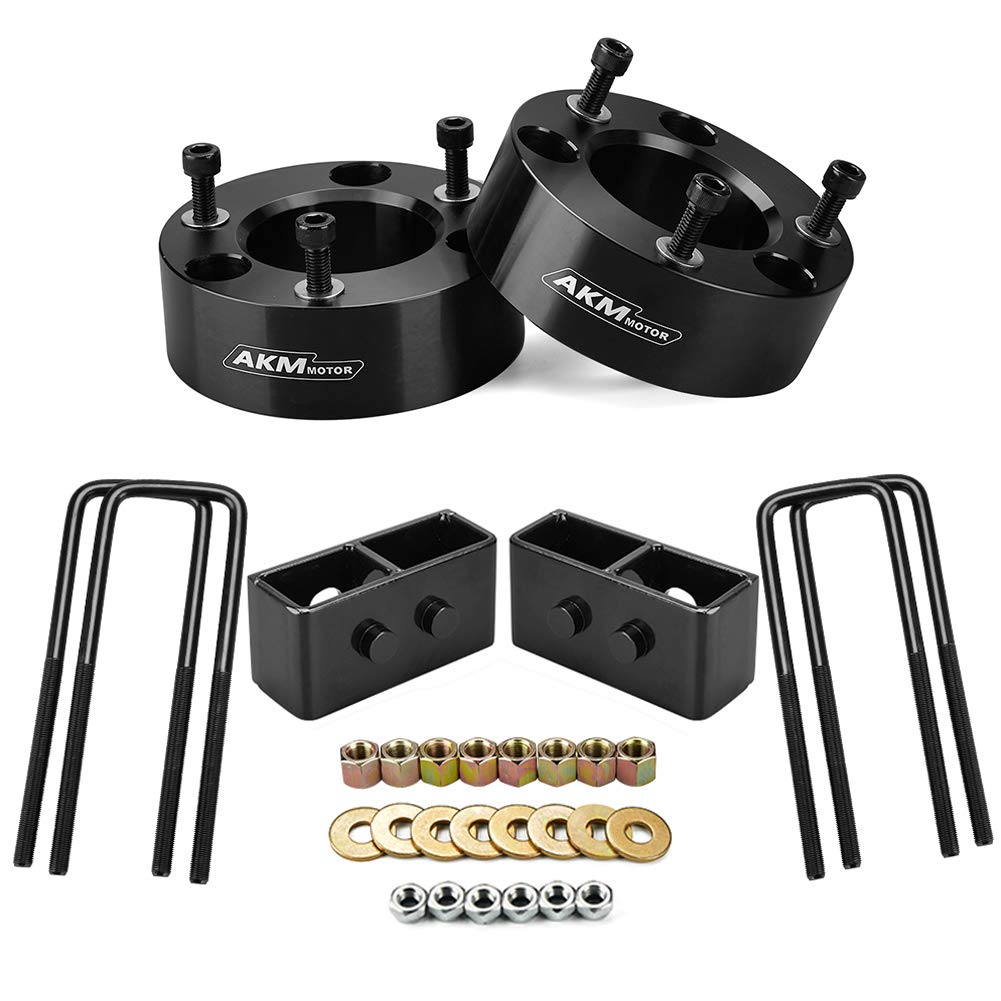 AKM F150 Lift Kit 3" Front and 2" Rear Leveling Lift Kit for 2004-2022 Ford F150 4WD 2WD