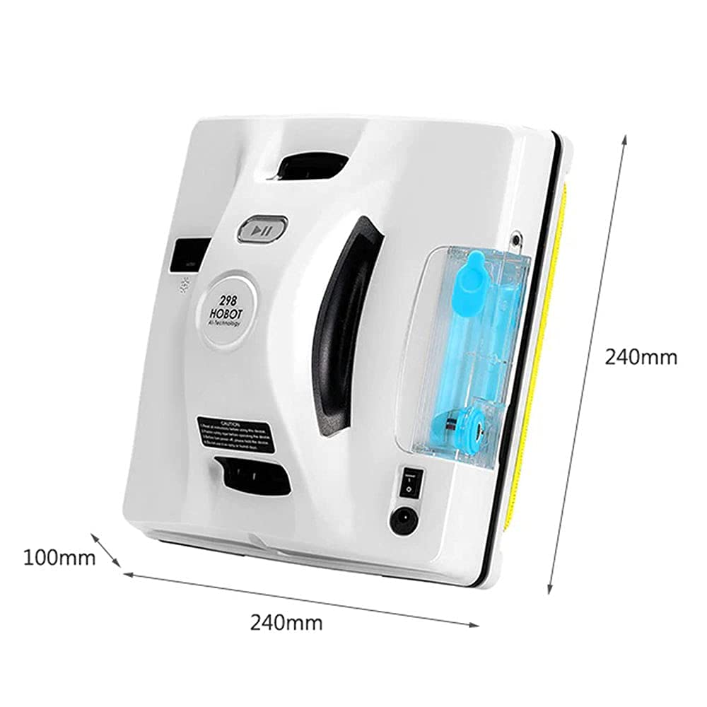 HOBOT-298 Window Cleaning Automatic Robot with Ultrasonic Water Spray and Control via Smartphone or Remote