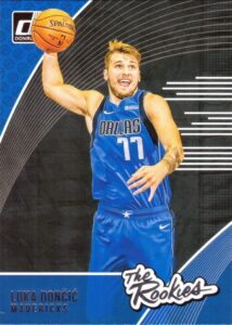 2018-19 panini donruss the rookies #3 luka doncic basketball card dallas mavericks