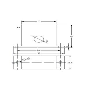 Akozon Current Sensing Switch Normally Open Current Sensing Switch Adjustable AC 0.5-200A SZC03-NO-AL-CH