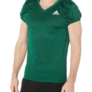 adidas mens Practice Football Jersey Shirt, Dark Green/White, Small US