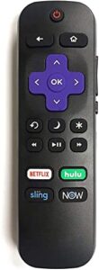 hisense roku tv remote w/volume control & tv power button for all hisense roku built-in tv❌ not for other brand roku tv ❌not for roku player (box) ❌not for roku stick!!