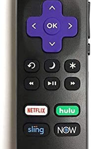 Hisense Roku TV Remote w/Volume Control & TV Power Button for All Hisense Roku built-in TV❌ NOT FOR other brand Roku TV ❌NOT FOR Roku Player (box) ❌NOT FOR Roku Stick!!