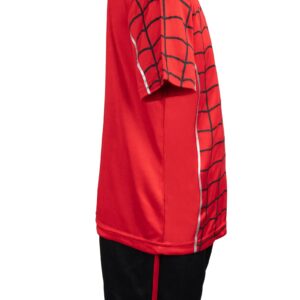 Marvel Spider-Man Little Boys Athletic Pullover T-Shirt Mesh Shorts Outfit Set 5